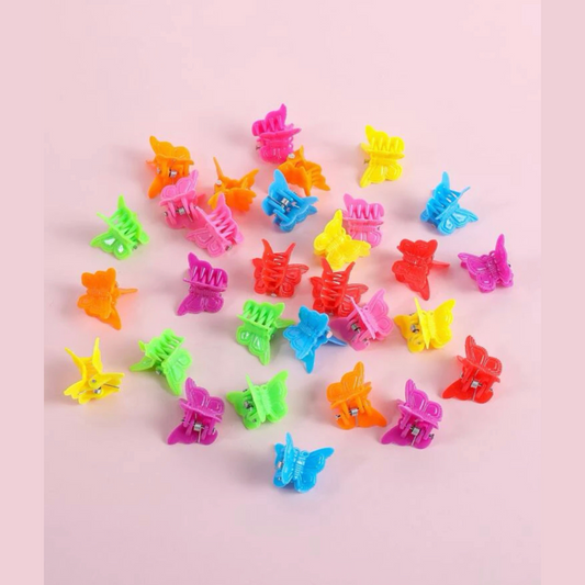 ✨Ganchitos en Forma de Mariposa #B352 (50 Unidades)