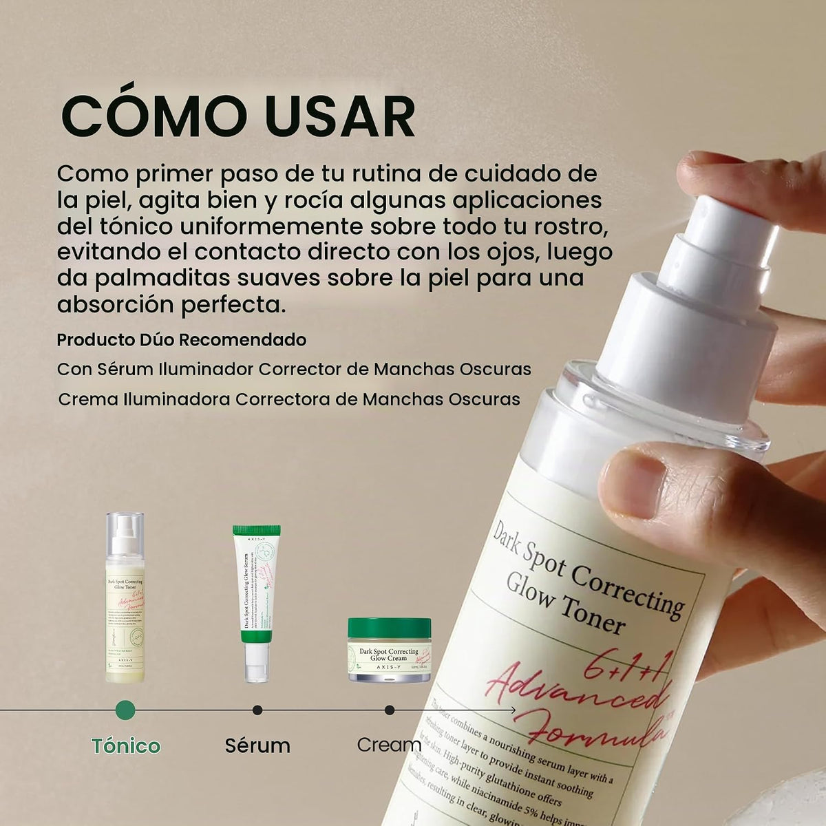 AXIS-Y - Tónico Dark Spot Correcting Glow