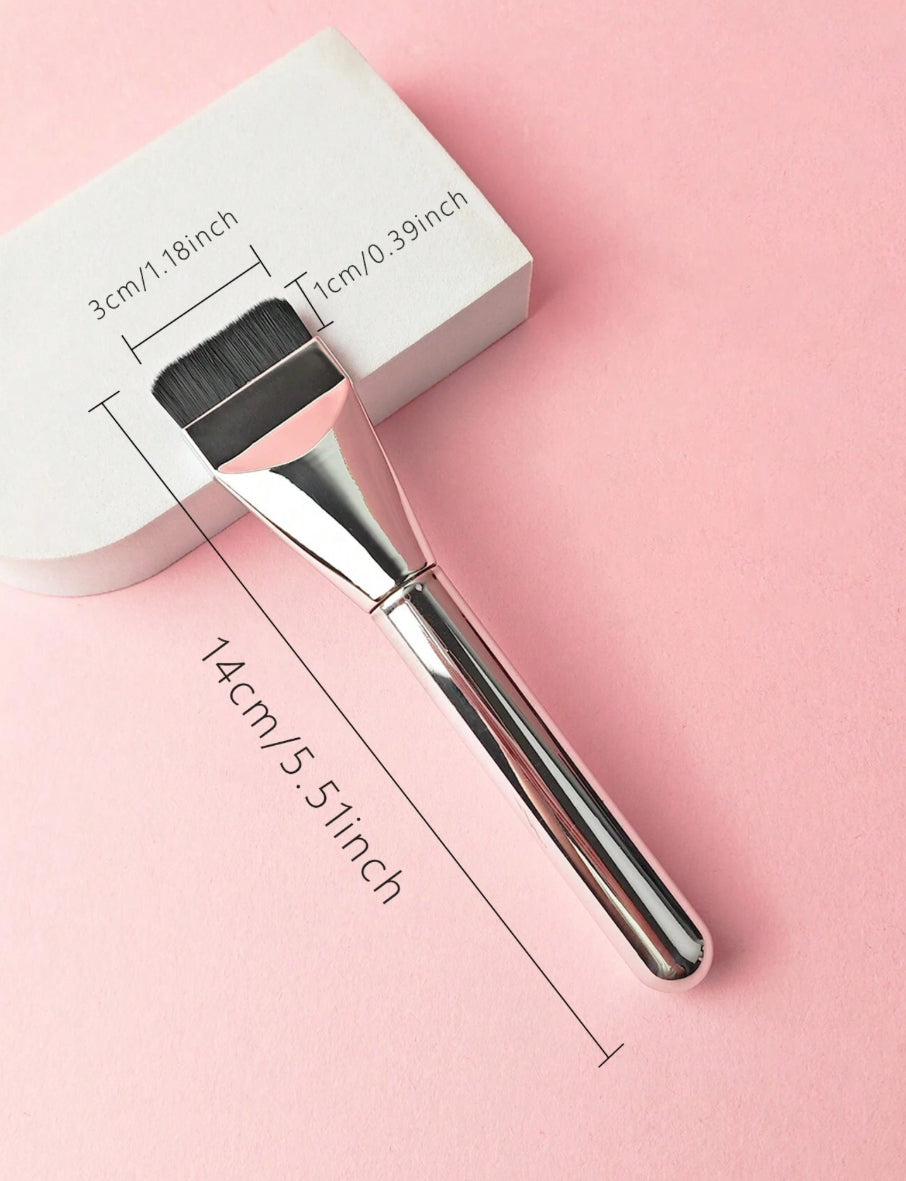 SHEIN - Brocha de Maquillaje Plana y Delgada