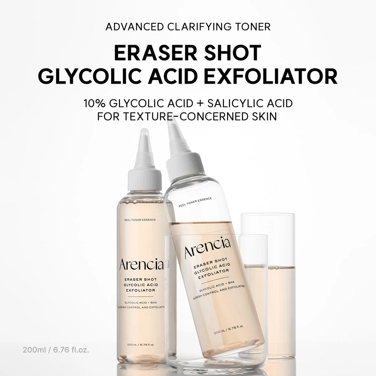 Arencia - Exfoliante Facial Eraser Shot Glycolic Acid Exfoliator