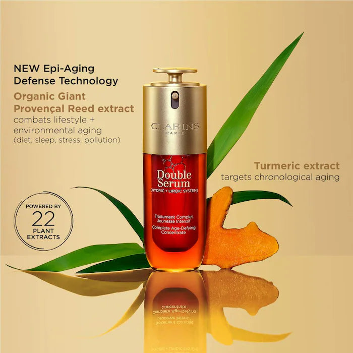 Clarins - Double Serum Anti-Aging to Firm, Boost Radiance and Refine Pores **BAJO-PEDIDO**