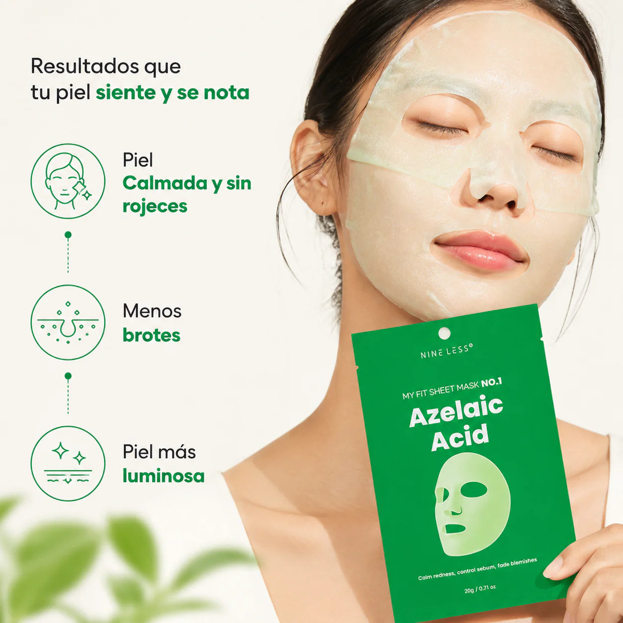 NINELESS - My Fit Sheet Mask No.1 Azelaic Acid Mask