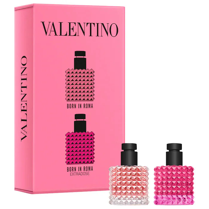 Valentino - Mini Donna Born in Roma Eau de Parfum & Donna Born in Roma Extradose Parfum Duo Gift Set **BAJO-PEDIDO**
