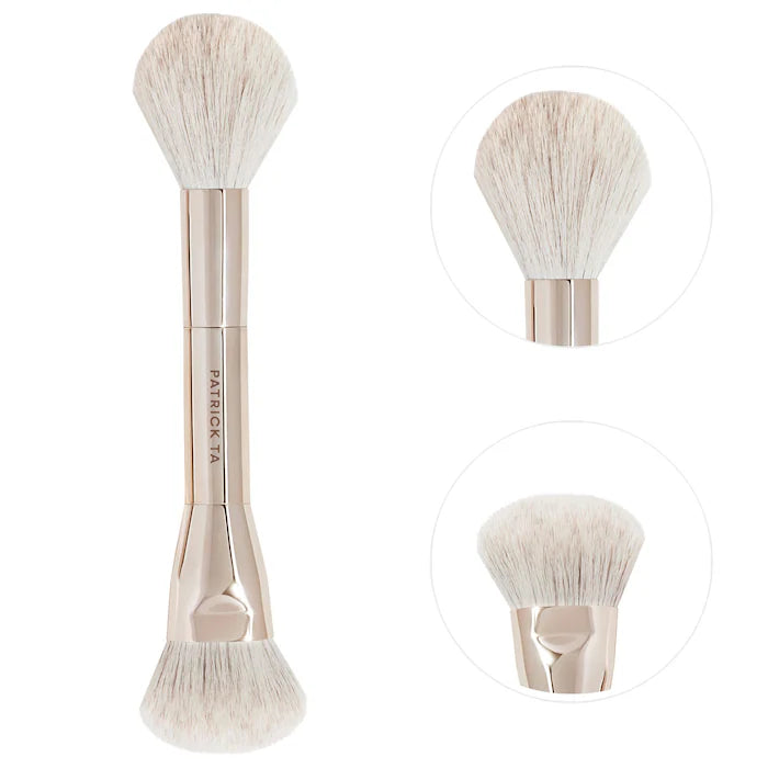 PATRICK TA-
Dual Ended Blush Brush **BAJO-PEDIDO**