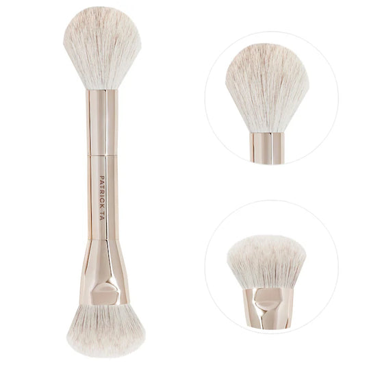 PATRICK TA-
Dual Ended Blush Brush **BAJO-PEDIDO**