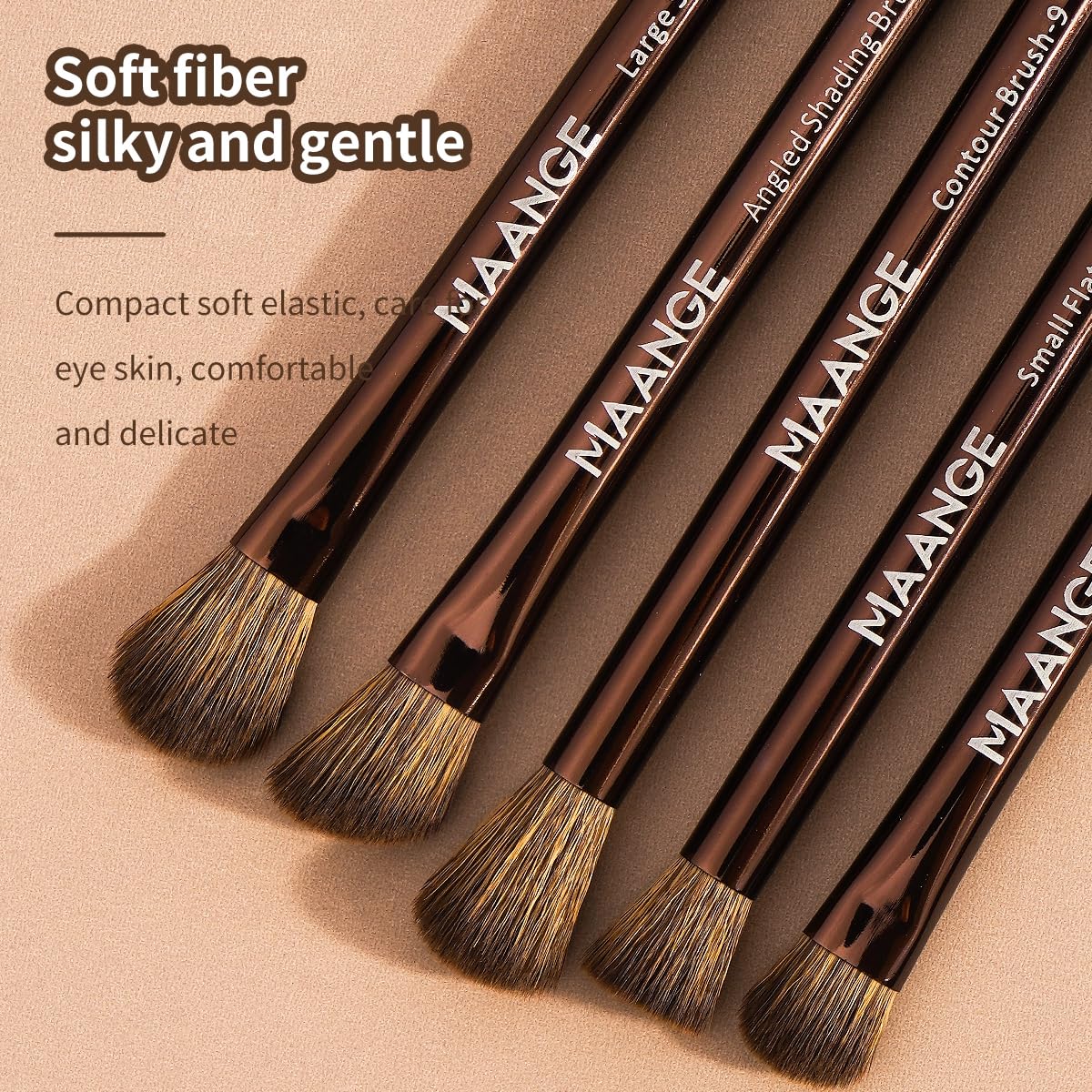 Maange - Set de 15 Brochas de Maquillaje Profecional