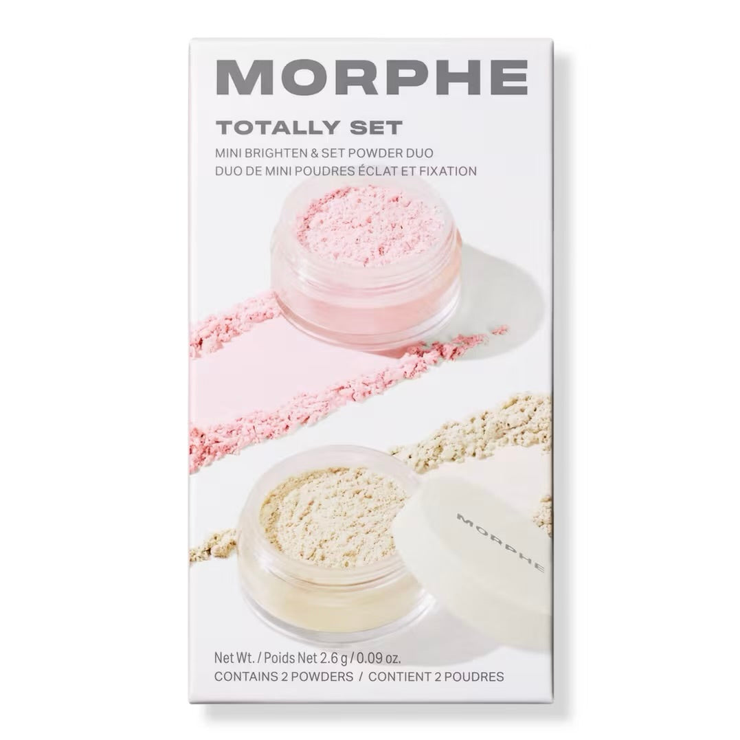 Morphe - Totally Set Mini Brighten & Set Powder Duo