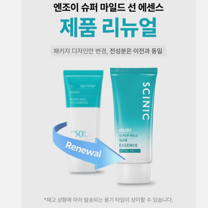 SCINIC - Enjoy Super Mild Sun Essence FPS 50+ PA++++