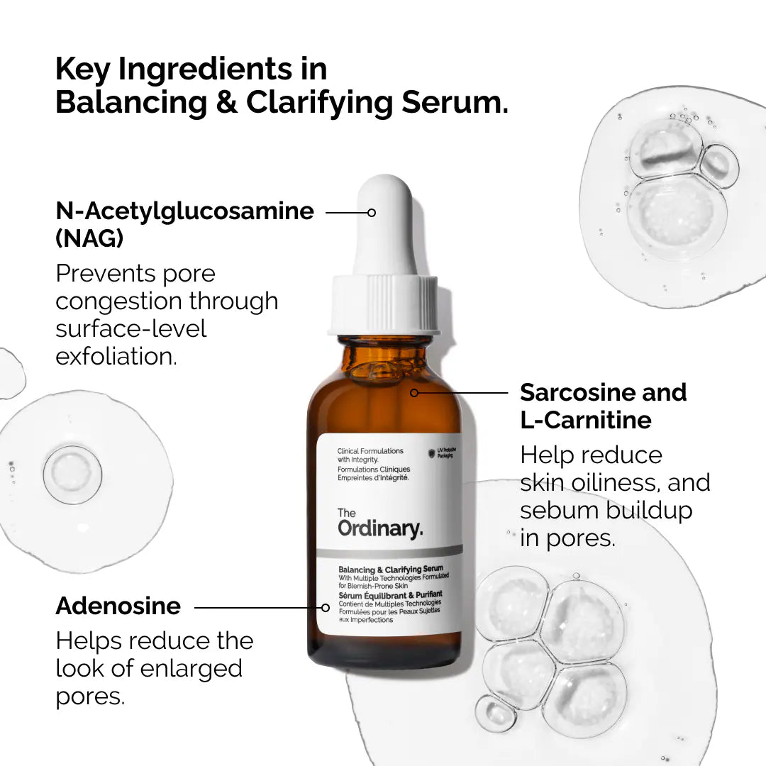 The Ordinary - Balancing & Clarifying Serum for Blemish-Prone Skin