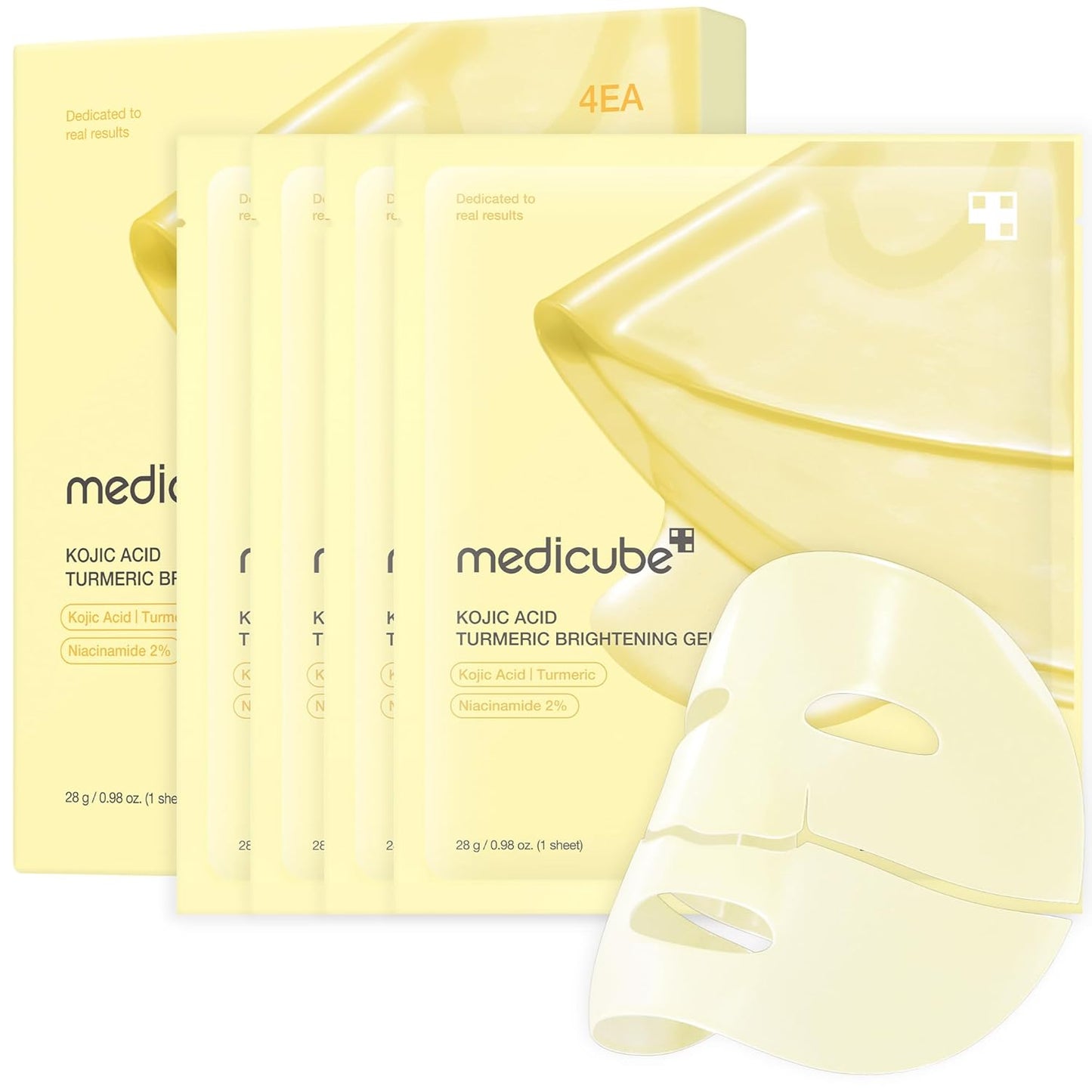 Medicube - Kojic Acid Turmeric Brightening Gel Mask