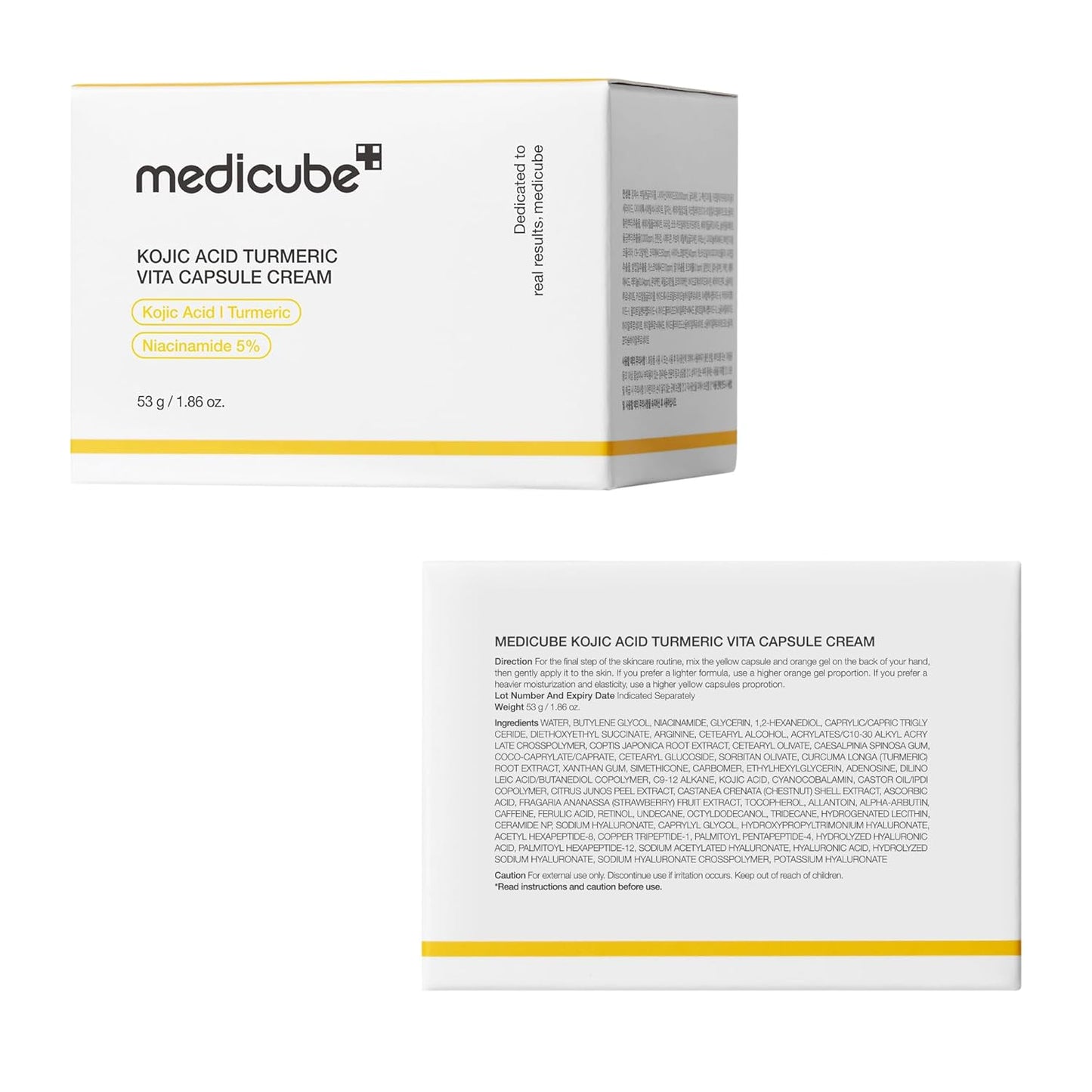 Medicube - Kojic Acid Turmeric Vita Capsule Cream