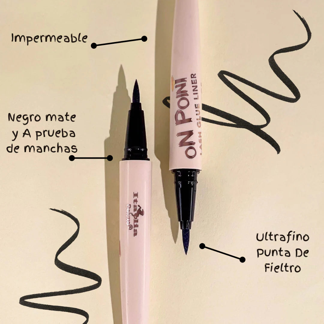 Italia Deluxe - Delineador Pegamento On Point Lash Glue Liner