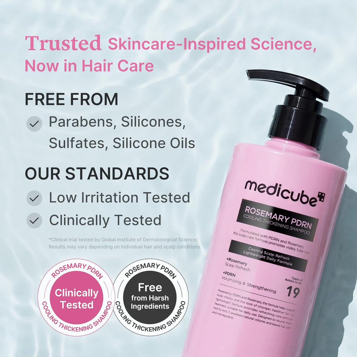 Medicube - Rosemary PDRN Cooling Thickening Shampoo