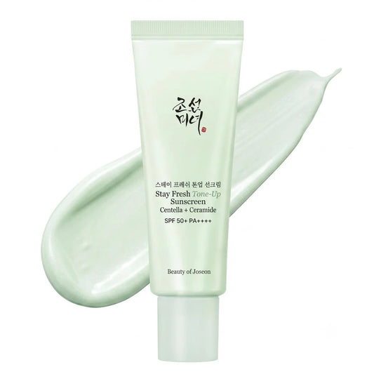 Beauty Of Joseon - Stay Fresh Tone-Up Sunscreen Centella + Ceramide SPF 50+ PA++++ Green