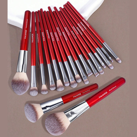 MAANGE - Set de 18 Brochas de Maquillaje Profesional