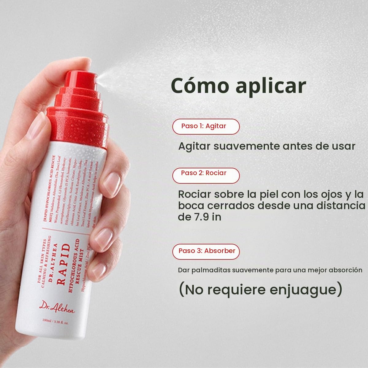 Dr. Althea - Rapid Hypochlorous Acid Rescue Mist 100 ml