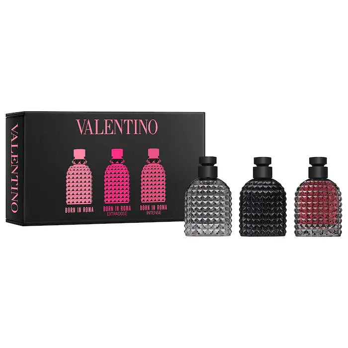 Valentino  Valentino Uomo Mini Trio Fragrance Discovery Set **BAJO-PEDIDO**