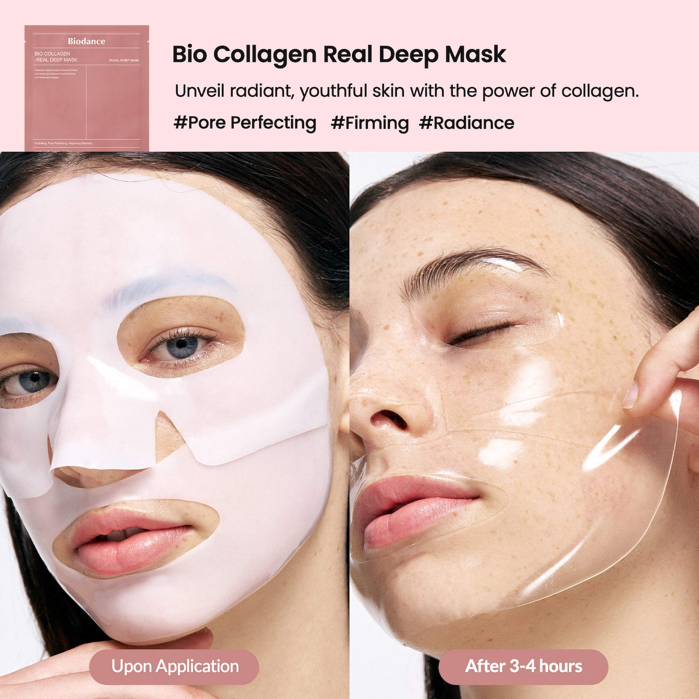 Biodance - Real Deep Mask Gift Set - 4 Masks for Pore Care, Hydration, Calming and Dark Spot Treatment **BAJO-PEDIDO**