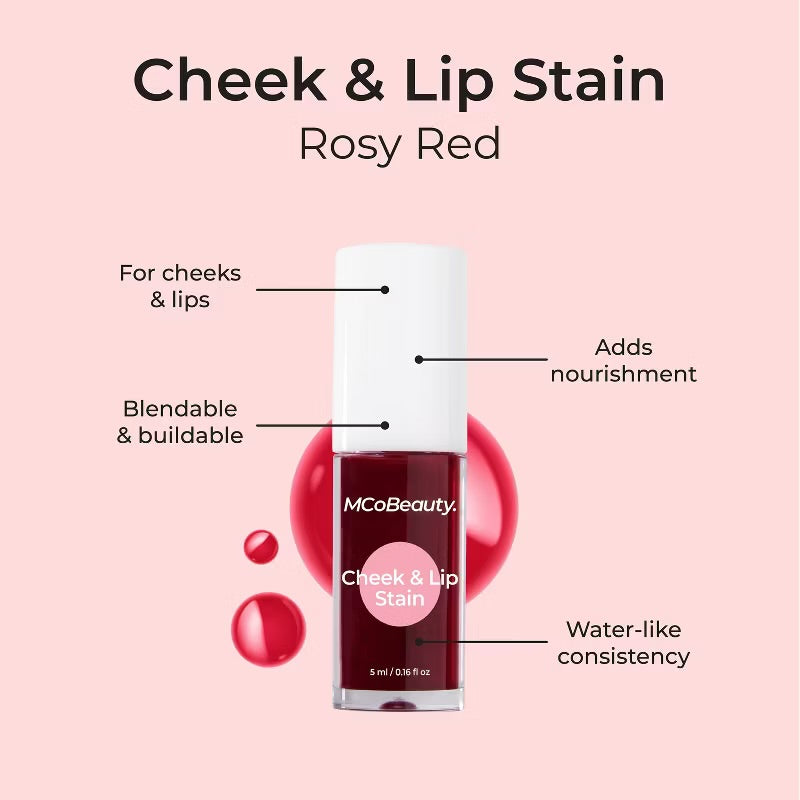 MCoBeauty - Cheek & Lip Stain  Liquid Tint