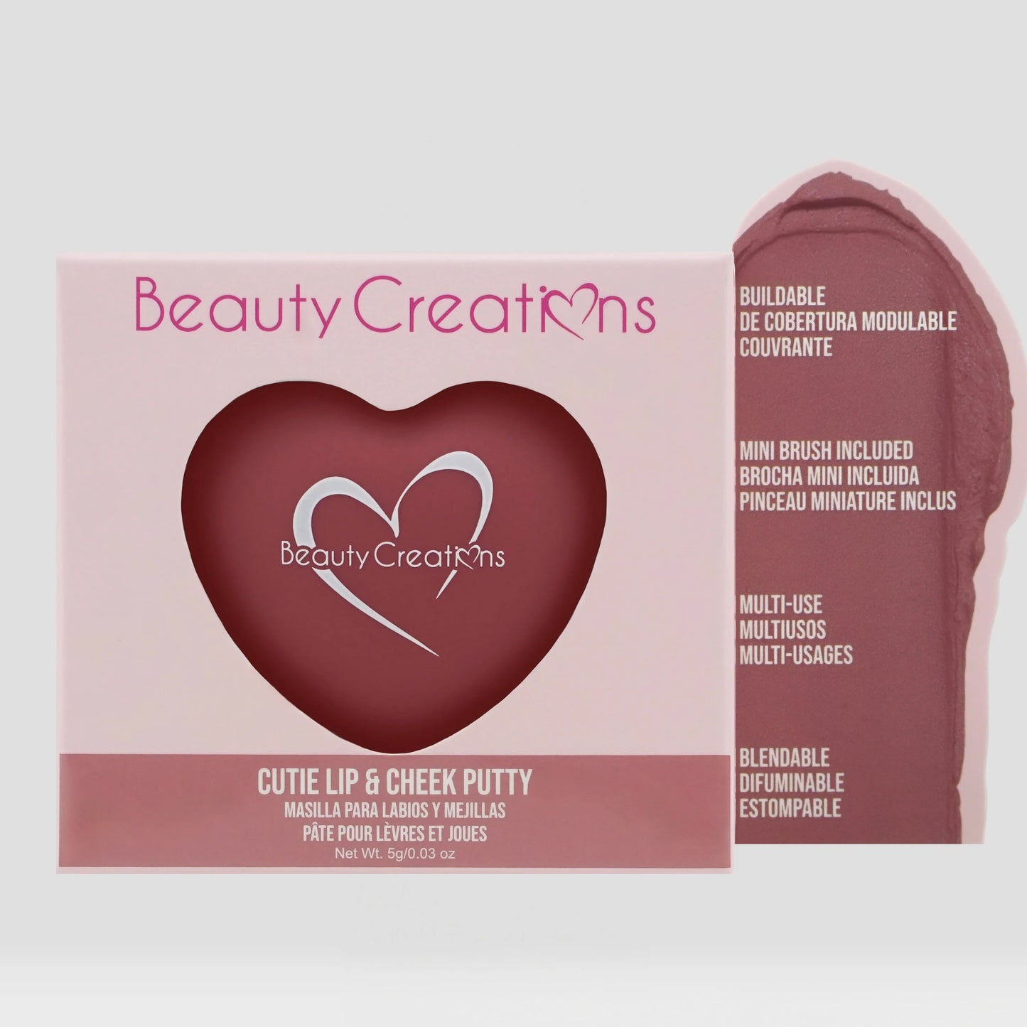 Beauty Creations - Cutie Lip & Cheek Putty W/ Brush