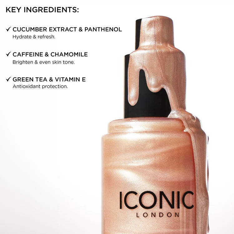 ICONIC LONDON - Prep-Set-Glow Hydrating Glowy Setting Spray