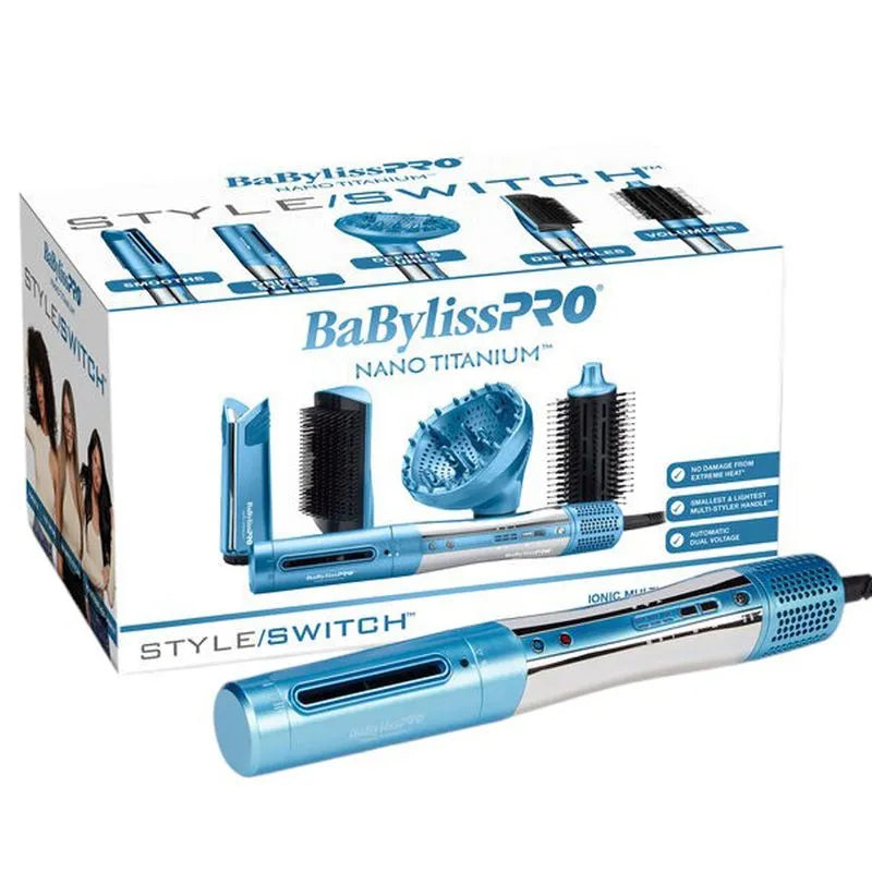 BaBylissPRO - Nano Titanium StyleSwitch Ionic Multi-Styler & Hair Dryer