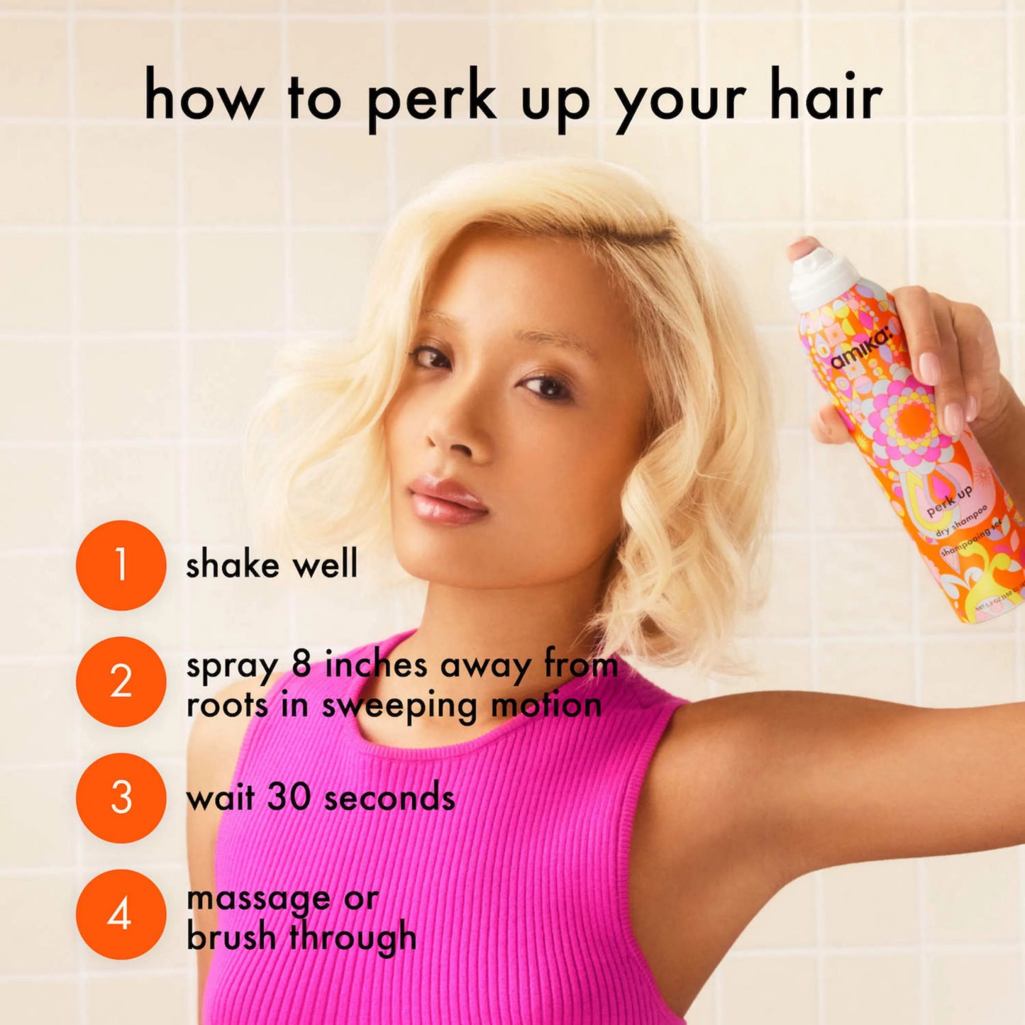 Amika - Perk Up Talc-Free Dry Shampoo