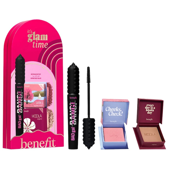 Benefit Cosmetics - It's Glam Time Trio Makeup Gift Set **BAJO PEDIDO**