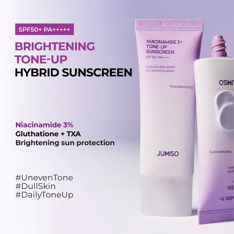 JUMISO - Niacinamide 3+ Tone-Up Sunscreen