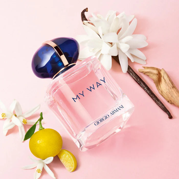 Armani Beauty  My Way Eau de Parfum Travel Spray with Vanilla & Orange Blossom and Tuberose **BAJO-PEDIDO**