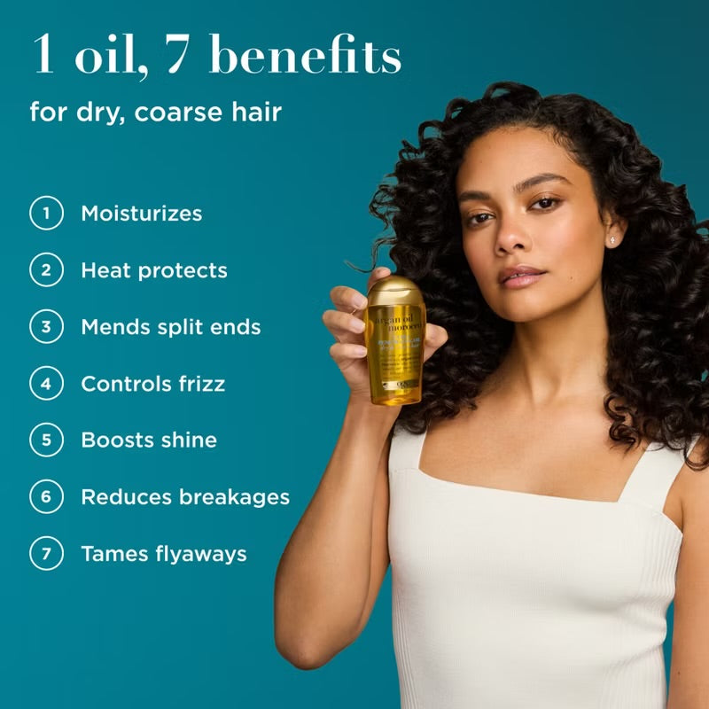 OGX - Extra Strength Renewing Moroccan Argan Oil Penetrating Hair Oil Serum