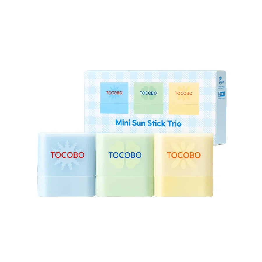 TOCOBO - Mini Sun Stick Trio (Cotton+Cica+Vita)