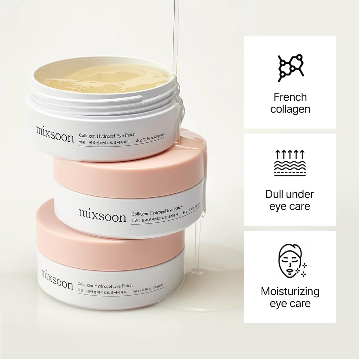 Mixsoon - Collagen Hydrogel Eye Patch