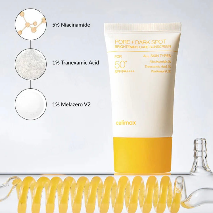 Celimax - Pore+ Dark Spot Brightening Care Sunscreen protector solar 50+SPF/PA++++