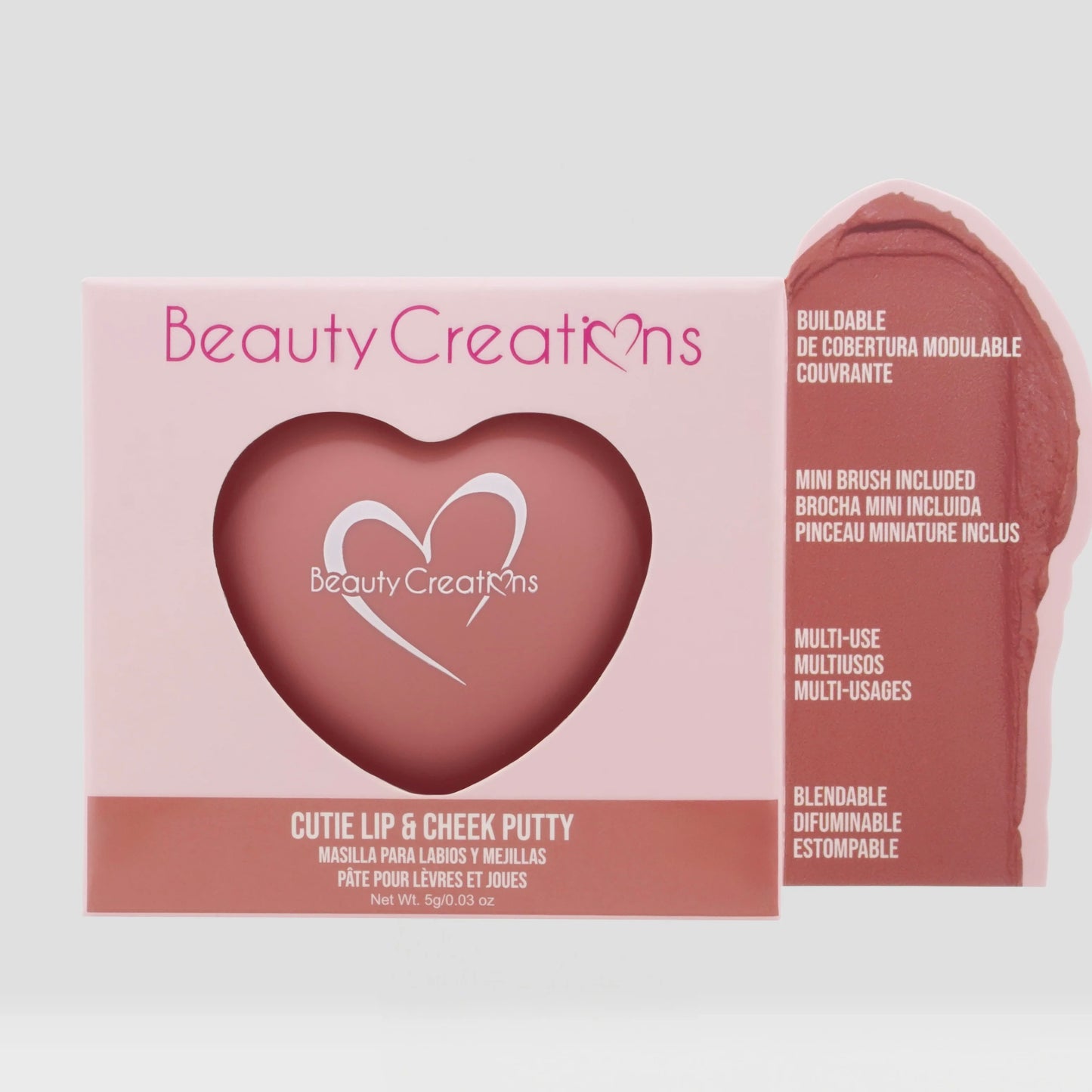 Beauty Creations - Cutie Lip & Cheek Putty W/ Brush