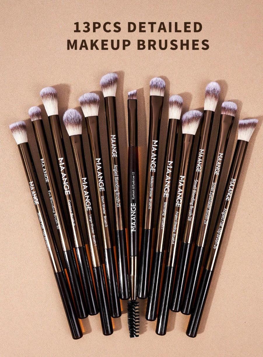 MAANGE - Set de 13 Brochas Profesionales