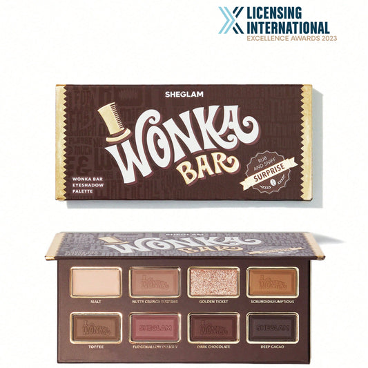 Paleta de Sombras Willy Wonka Wonka Bar Eyeshadow Palette - Sheglam