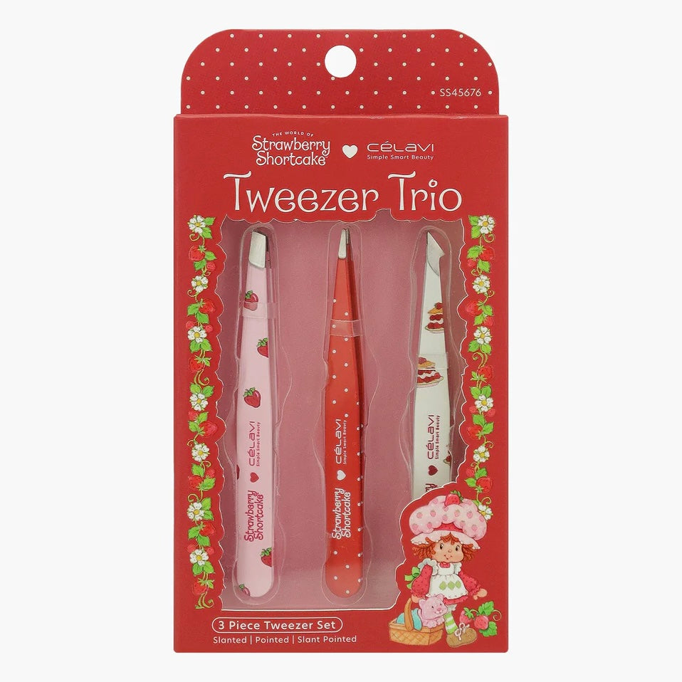 Celavi - Strawberry Shortcake tweezer Trio