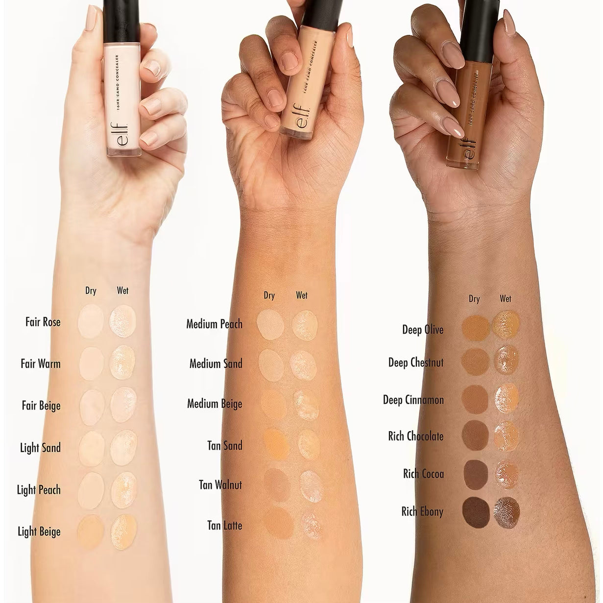 Elf Cosmetics - Corrector 16HR Camo Concealer Matte
