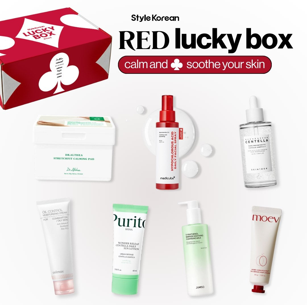 Style Korean - Lucky Box Red
