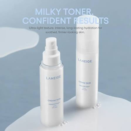 LANEIGE - Cream Skin Milky Toner with Ceramides & Peptides for Nourishing Hydration