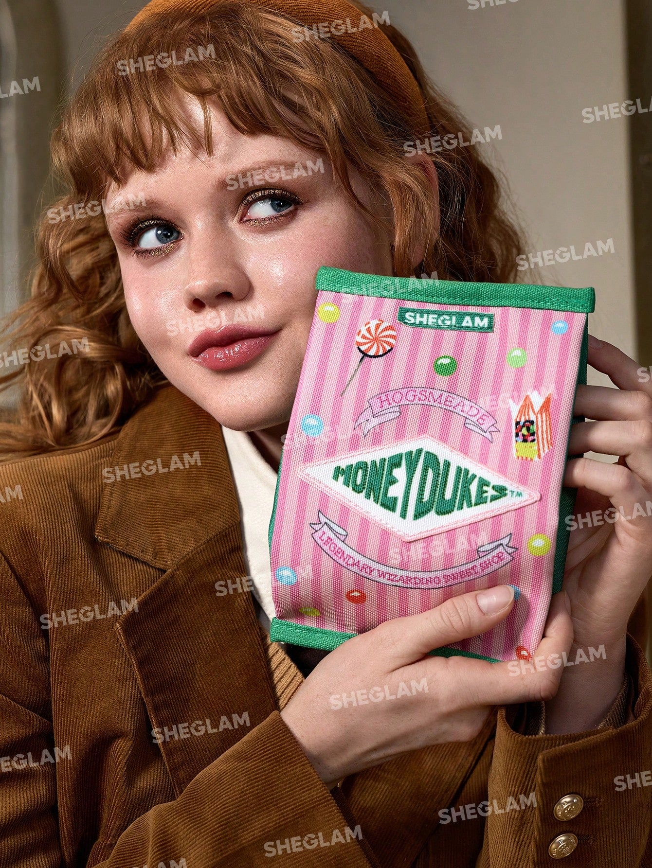 Sheglam - Harry Potter™ Sweet Shop Makeup Bag Valentine'S Day Decor Love Gift Winter Makeup Party Beach Travel Holiday