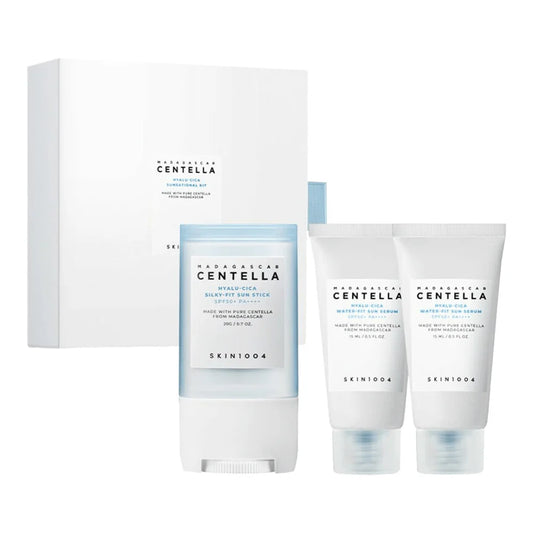 ✨ SKIN1004 Madagascar Centella - Set de Limpieza Facial Hyalu Cica Sunsational Kit