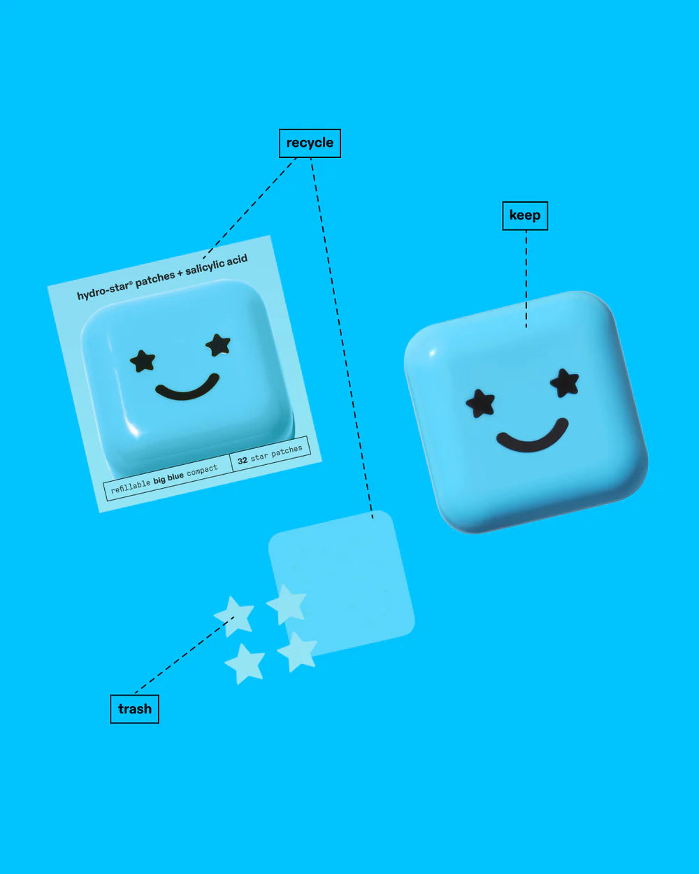 Starface - Salicylic Acid Starter Pack 32ct