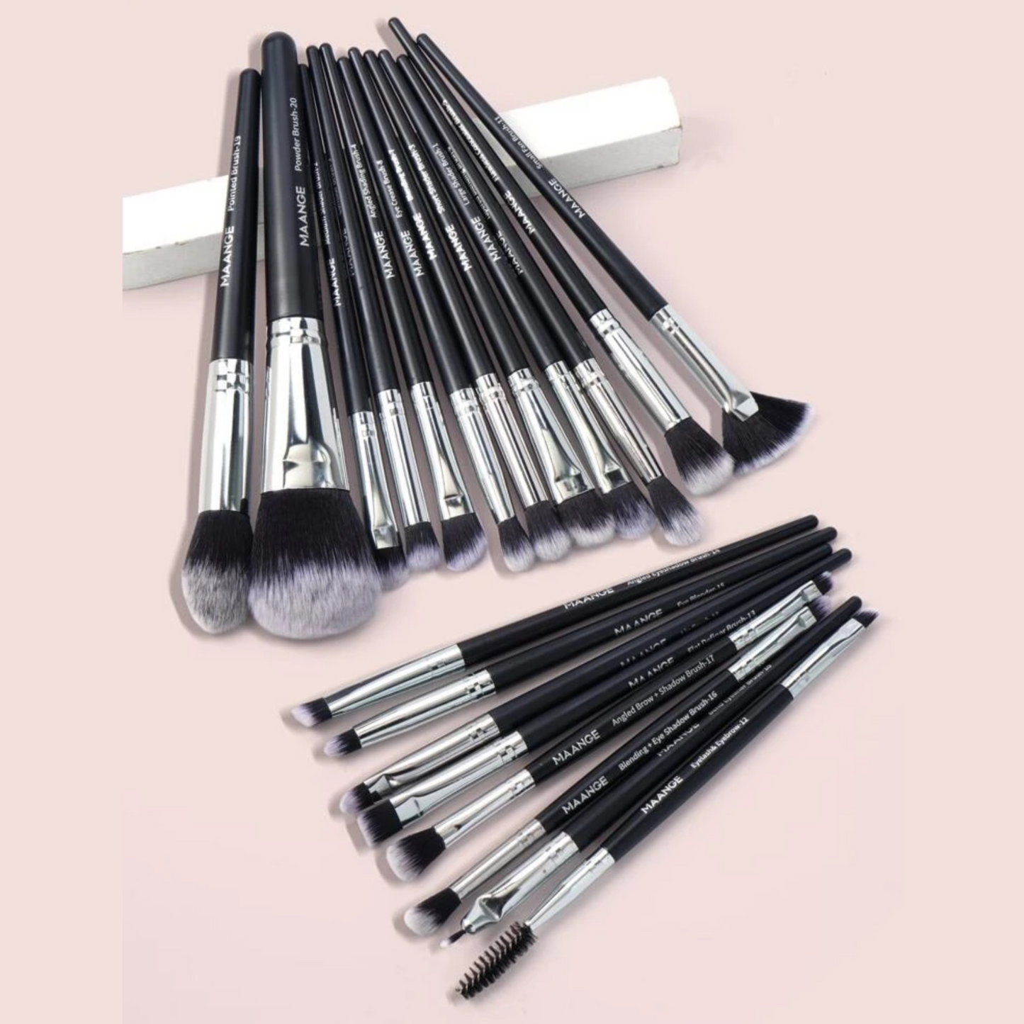 SHEIN Maange - SET de Brochas de Maquillaje  (20 Piezas)