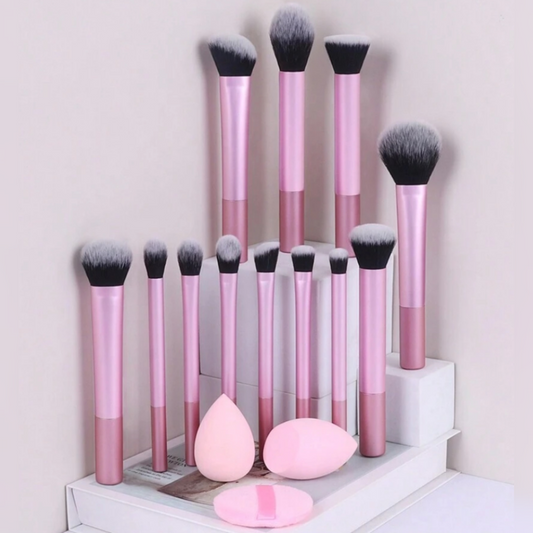 SHEIN - Set de 12 Brochas de Maquillaje