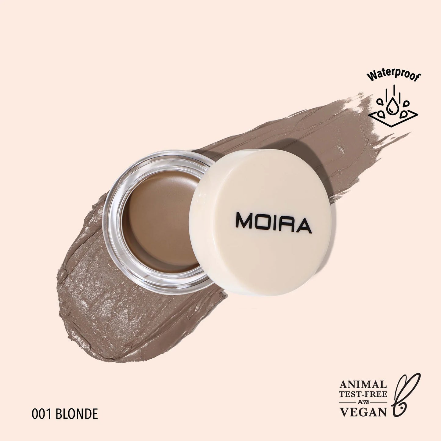 Moira - Define & Sculpt Brow Pomade