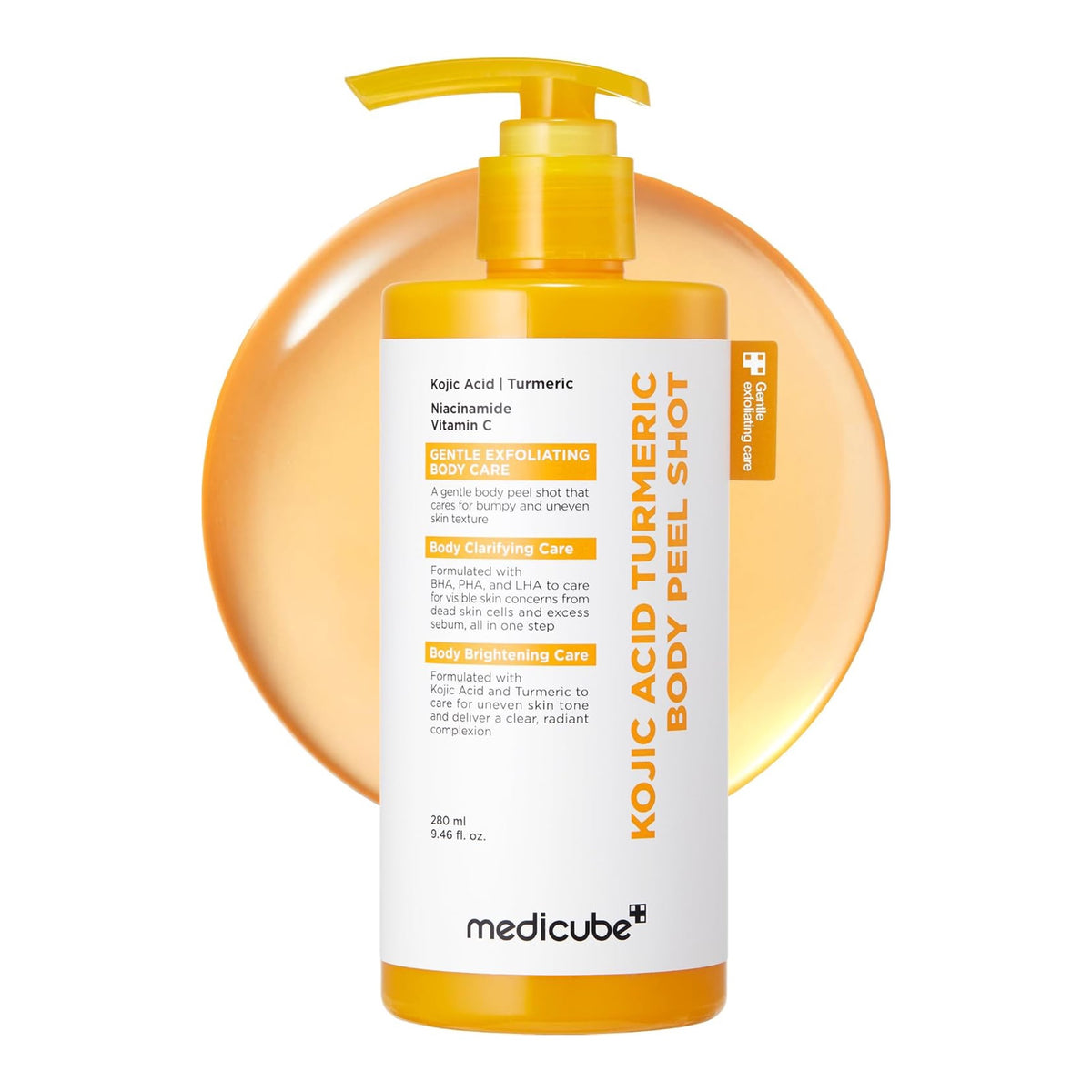 Medicube - Kojic Acid Turmeric Body Peel Shot