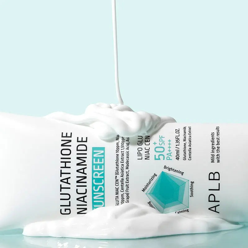 APLB - Protector Solar Glutathione Niacinamide Sunscreen SPF 50+ PA++++