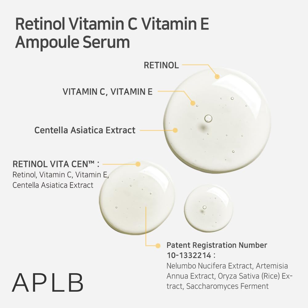 APLB - Sérum Retinol Vitamin C Vitamin E Ampoule Serum